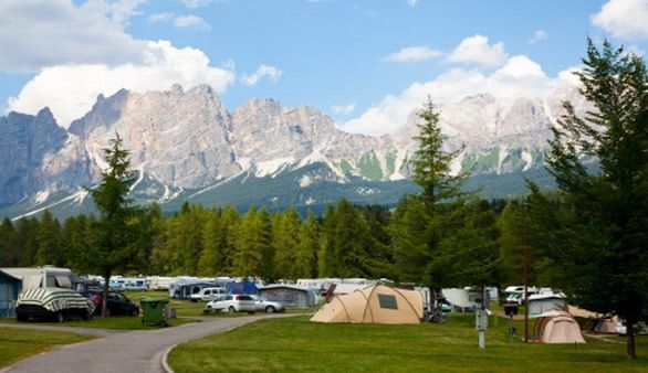 Camping in Italien