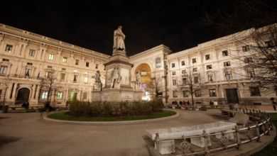 Piazza in die Basilika